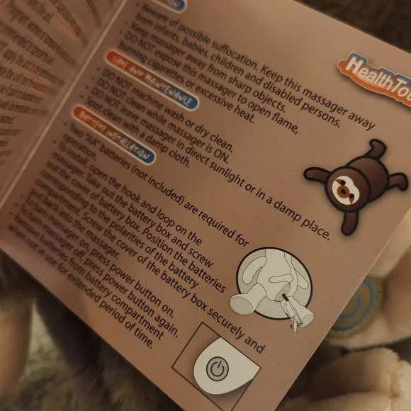 Vibrating Plush Sloth Massager - Picture 3 of 4